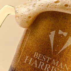 Best Man's Engraved Wedding Stern Tankard 7 Best Man's Engraved Wedding Stern Tankard -Gifts Shop best mans engraved wedding stern tankard ur 13633 photo 3