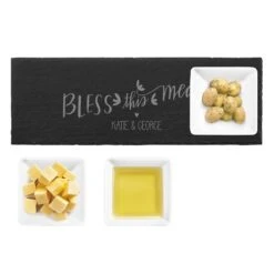 Bless This Meal Personalised Nuts And Nibbles Set