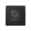 Engraved Dotty Mr And Mrs Slate Coasters -Gifts Shop engraved dotty mr and mrs slate coasters 925