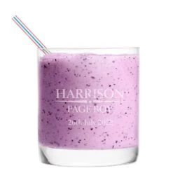 Heritage Wedding Male Personalised Juice Glass
