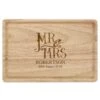 Personalised Dotty Mr And Mrs Rectangular Chopping Board 2 Personalised Dotty Mr And Mrs Rectangular Chopping Board -Gifts Shop personalised dotty mr and mrs rectangular chopping board gg099
