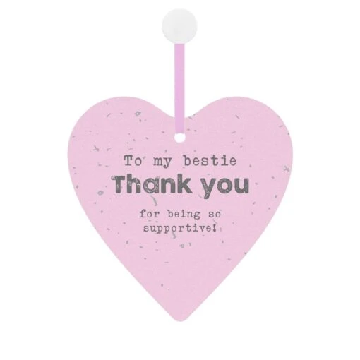 Personalised Wooden Heart Decoration - Rustic Design -Gifts Shop personalised rustic heart wooden decoration fth483