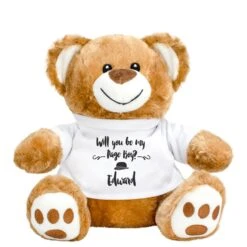 Gifts Shop -Gifts Shop will you be my page boy page boy personalised teddy bearm 14196